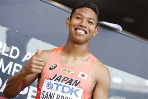 世界の6位サニブラウン、夢の100mメダルは「そのうち」 近づく1位との距離「9秒9台前半か8台は出る」【世界陸上】 The Answer