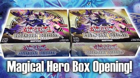 X Legendary Duelists Magical Hero Box Opening Epic Pulls Youtube