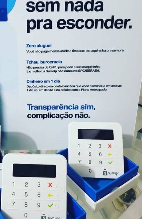 Maquininha de cartão menor taxa do mercado ClassificadosBR