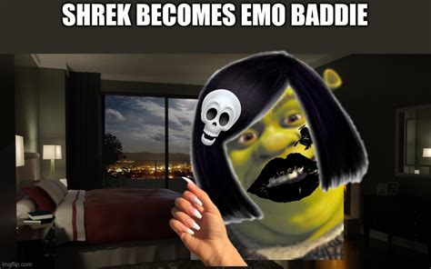 Emo Baddie Shrek Imgflip