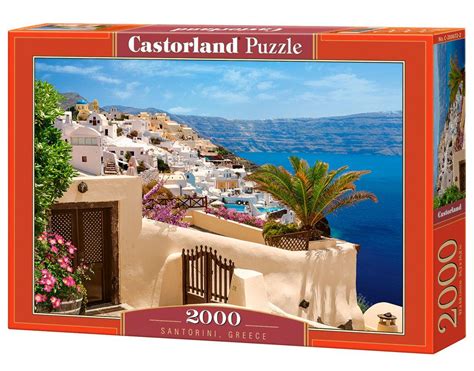 Santorini Greece Puzzle Teile Castorland C