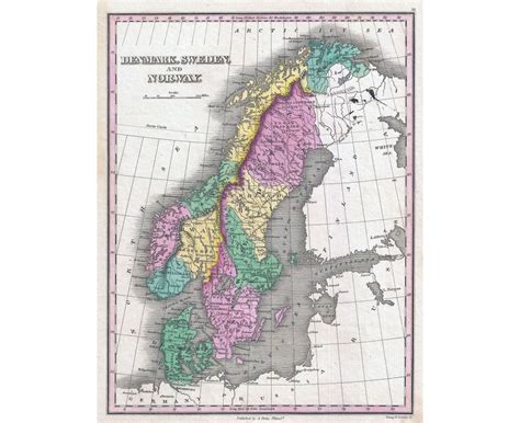 Карты Швеции | Коллекция карт Швеции | Европа | Maps of the World ...