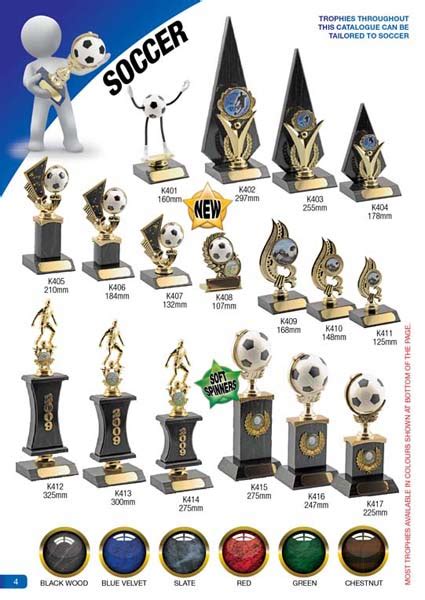 Soccer Trophies :: Trophies :: Other Services :: Memorabilia Australia