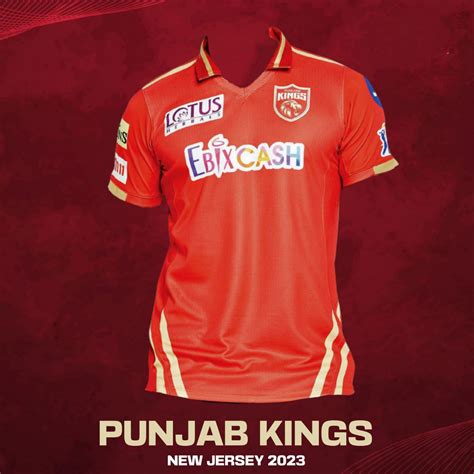 PBKS jersey for IPL 2023 : r/KXIP