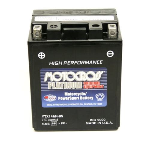 Ytx Ah Bs Battery Yuasa Motocross Volt Motorcycle Batteries