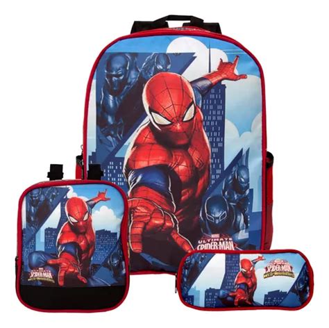 Mochila Infantil De Costas Masculina Spider Man Toys U Parcelamento