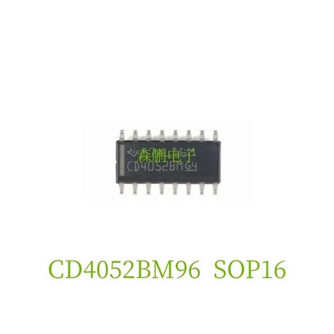 5PCS CD4051BM96 CD4052BM96 CD4053BM96 SOP16 IC Chip 100 NEW