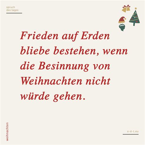 Weihnachtssprüche Besinnlich lustig oder schön Spruch des Tages