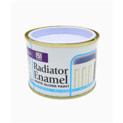 White Gloss Paint - Radiator Enamel 180ml | Healthy Living Direct