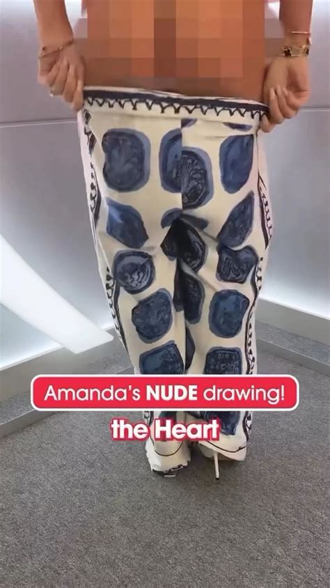 Amanda Holden 53 Strips Completely Naked In Packed Heart FM Studio