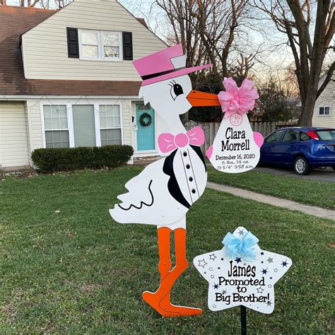 Leesburg Stork Sign Rentals Flying Storks Flying Storks Flying Storks