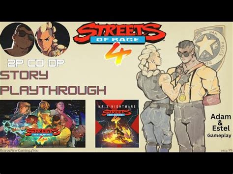 Streets Of Rage Survival Mode Weekly Sor Adam Estel P Co Op W