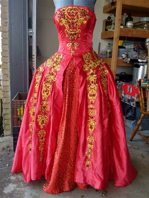 Russian Princess Anastasia Red Dress - Etsy