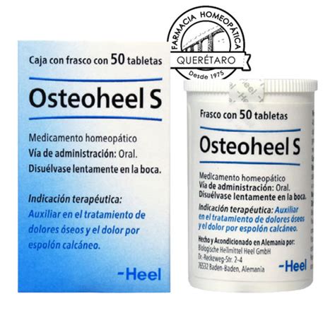 Osteoheel S Tabletas Farmacia Homeop Tica