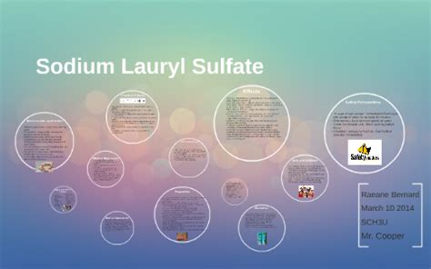 Sodium Lauryl Sulfate by Raeane Bernard