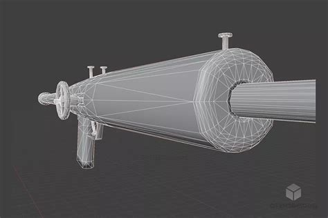 Rustic Pipe Rifle Gun Free 3d Model Blend C4d Dae Fbx Obj