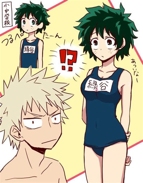 Katsuki X Fem Izuku Het Fem Izuku My Hero Academia Manga Gender