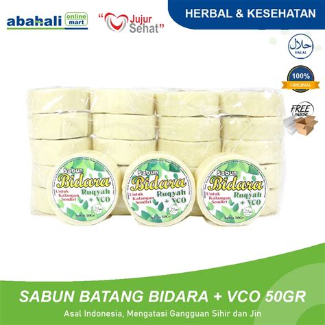 Jual Sabun Bidara Murni VCO 50gr Tanpa Pewarna Pengawet Asli Alami