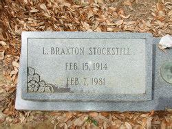 Lucas Braxton Stockstill Homenaje De Find A Grave