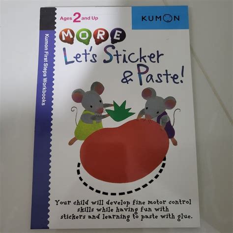 Kumon Let S Sticker Paste Hobbies Toys Books Magazines