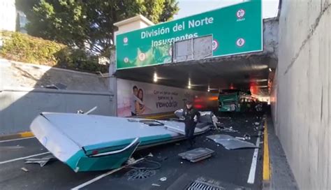 CDMX Más de 30 lesionados en accidente de autobús turístico en Viaducto