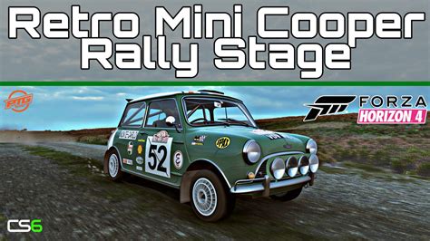 Retro Mini Cooper Rally Stage Forza Horizon 4 Custom Route Creator