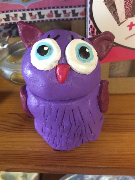 Owl Pinch Pot With Lid And Base Pinch Pots How To Make Paint