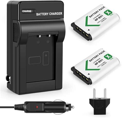 Amazon Mliepow Pack Np Bx Battery And Charger Kit For Sony Np