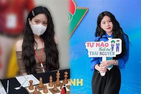 Nét đáng yêu của hot girl Việt Nam tuổi vừa giành HCV cờ vua châu Á Báo Tiền Phong