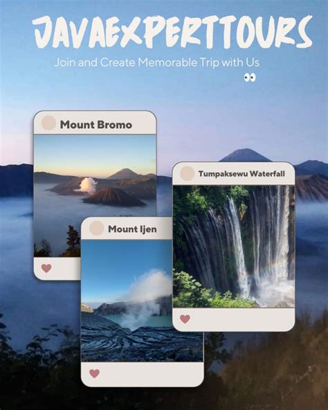 Bromo Ijen Tumpaksewu Waterfall From Surabaya Java Expert Tours