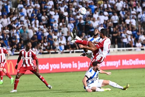 Olympiacos And Apollon Limassol All Square After First Encounter To Set