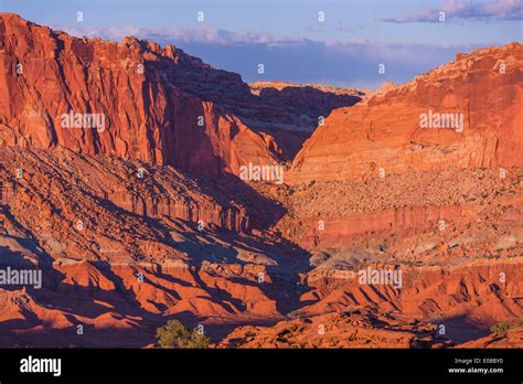 Rocks Formation In Capitol Reef National Park Utah United States