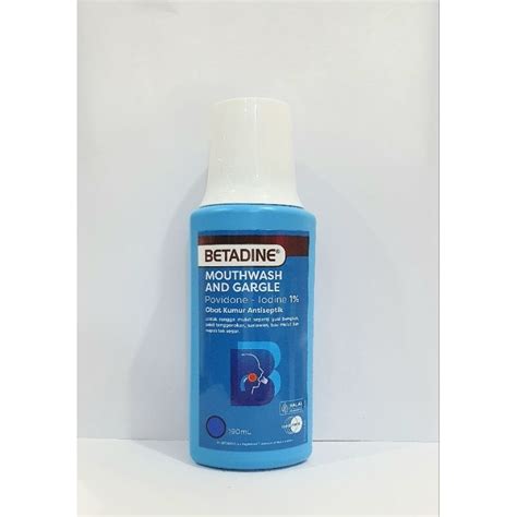 Jual Betadine Mouthwash And Gargle Obat Kumur Ml Shopee Indonesia