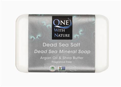 One With Nature Dead Sea Minerals Soap Dead Sea Salt 7 Oz Vitacost