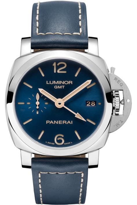 Panerai Pam Luminor Days Gmt Automatic Acciaio Mm