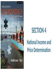 Understanding National Income And Price Determination Exploring