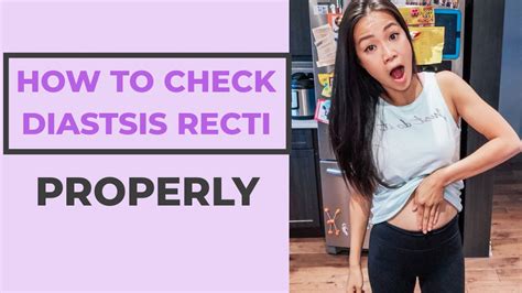 How To Properly Check The Width And Depth Of Your Diastasis Recti