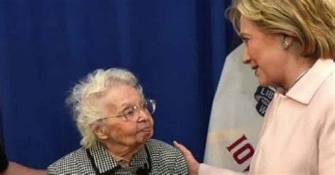 103 Year Old Hillary Clinton Fan Vows To Live Long Enough To Vote For