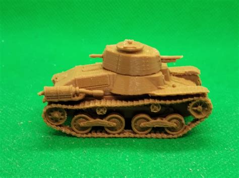 1 72 Scale Japanese Type 4 Ke Nu Light Tank World War Two Etsy