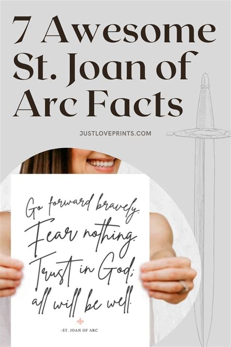 Awesome St Joan Of Arc Facts You May Not Know Joan Of Arc Facts