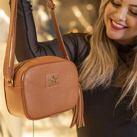 Bolsa Feminina Blogueirinha Transversal Caramelo Nexstar Bolsas