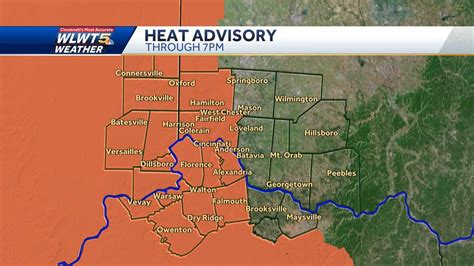 Heat Advisory Issued Heat Indices Reach 100 Plus In Some Areas