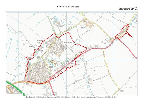 Stowupland Village Maps