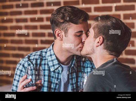 Gay Men Kissing Tenderly Meshvamet