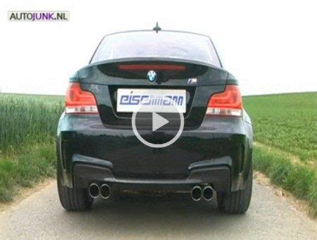 BMW 1M Coupe Met Eisenmann Uitlaat Video Autoblog Nl