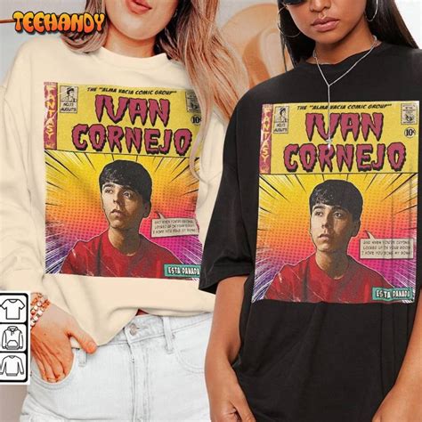 Ivan Cornejo Comic Merch Book Art Alma Vacía Album World Tour T Shirt