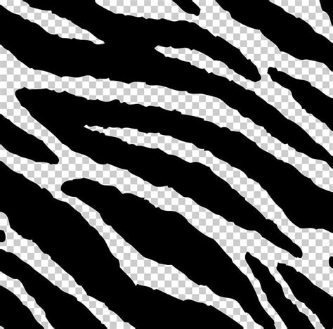 Tiger Stripe Zebra Pattern Png Animal Print Animals Black Black