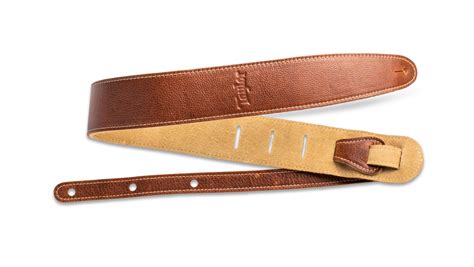 Taylor 2.5" Leather Guitar Strap - Suede Back | Taylor Guitars