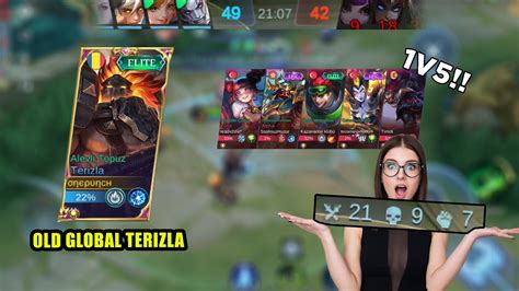 Kills Unstoppable Terizla Old Global Terizla Mlbb Youtube