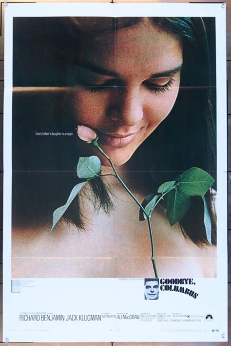 Original Goodbye, Columbus (1969) movie poster in VF condition for $20.00